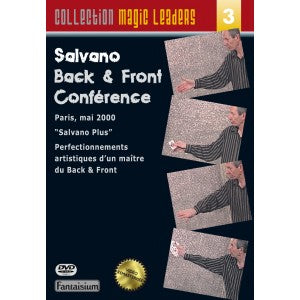 DVD Salvano Back and Front - Salvano